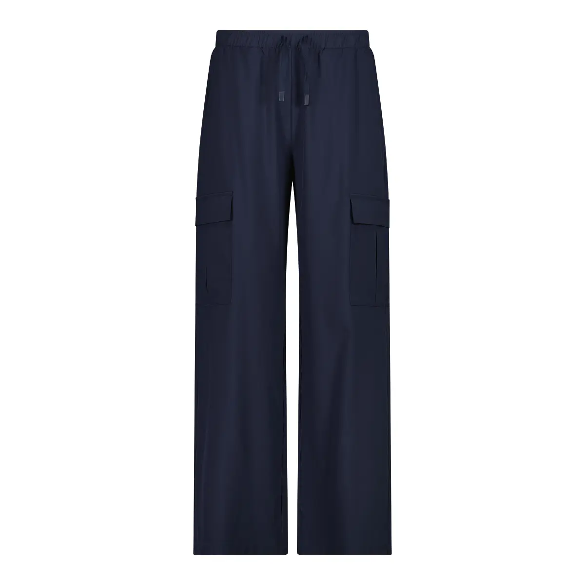 Pantaloni cargo in stretch donna