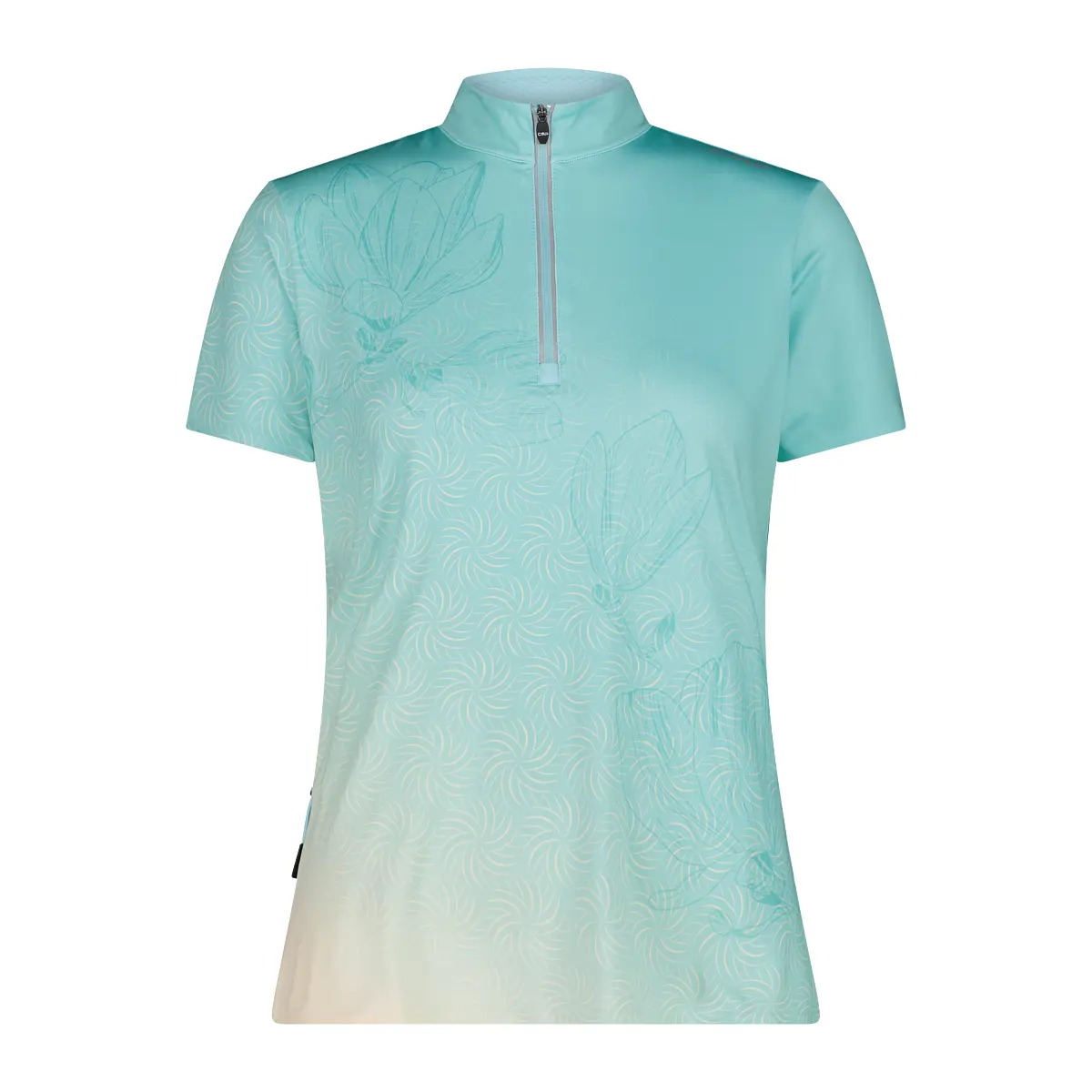 Cmp Femme Bleu Maillot Imprimé Floral