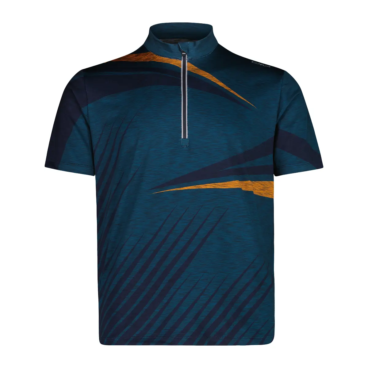 Long-sleeved logo jersey athletic top CMP