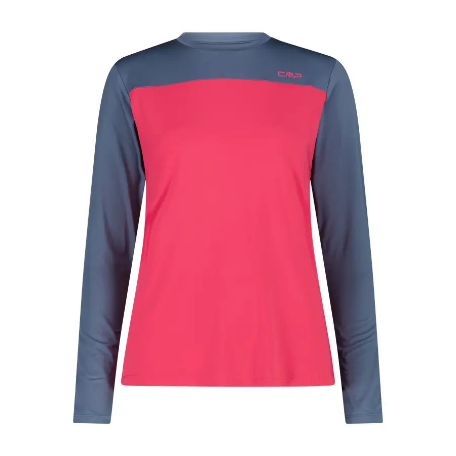 Cmp Damen Rouge Langarmtrikot Für Technical