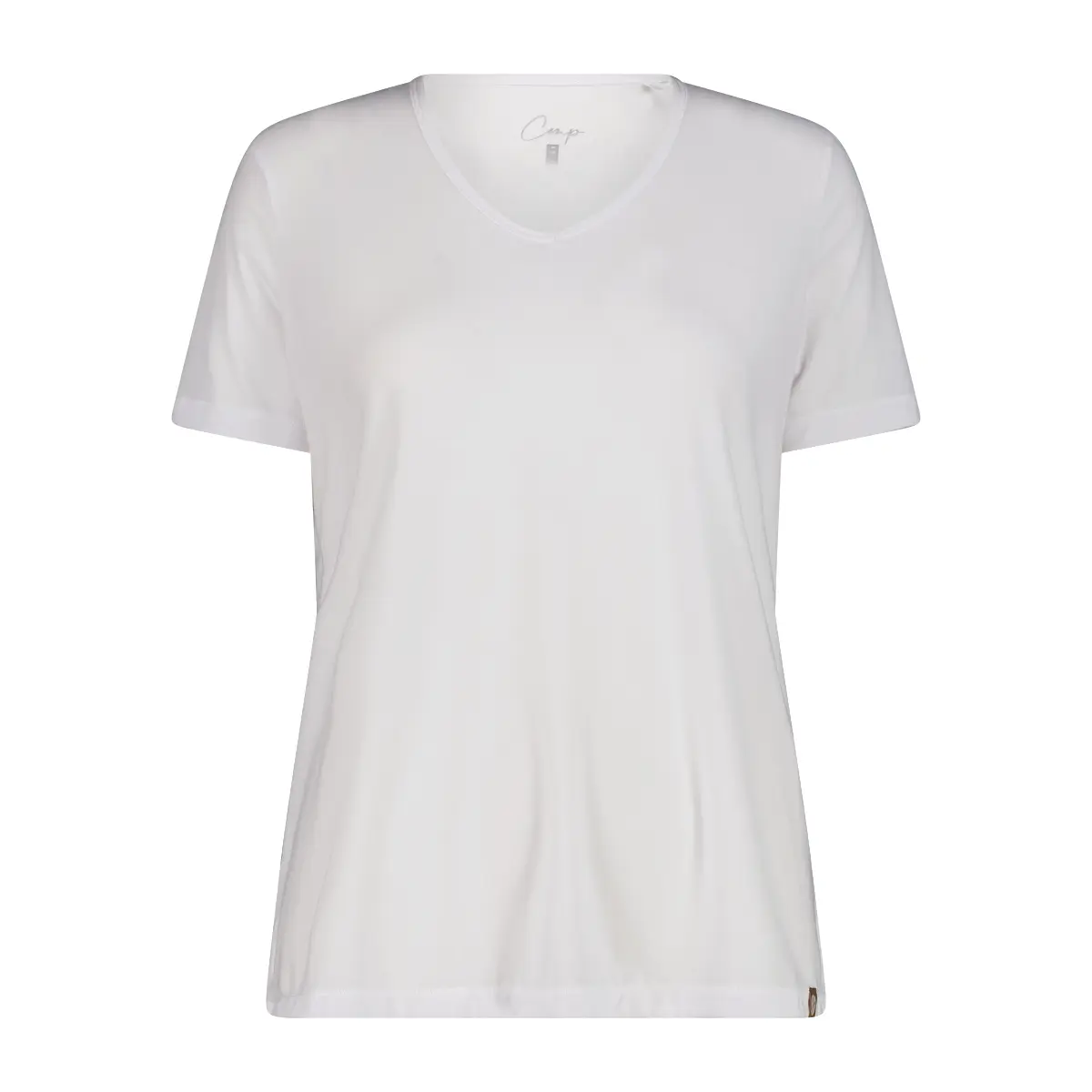 Cmp Donna Blanc T-Shirt In Jersey Mix Di Lyocell