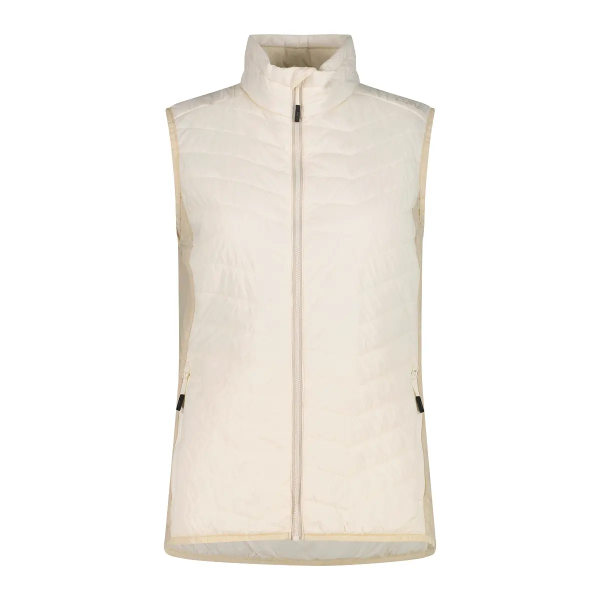 Cmp Damen Beige Leichte Und Atmungsaktive Hybride Ärmellose Weste