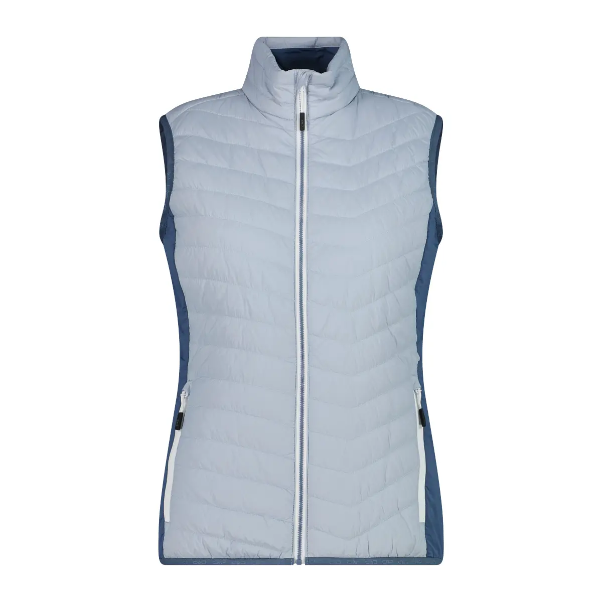 Cmp Damen Bleu Leichte Und Atmungsaktive Hybride Ärmellose Weste