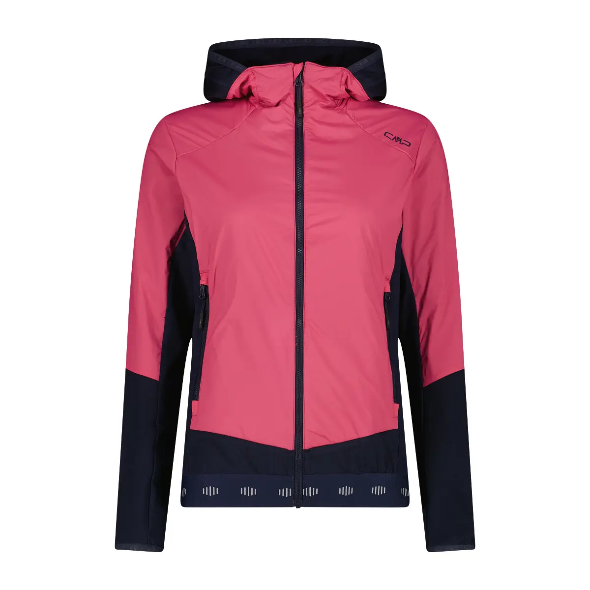 Hybrid Windbreaker mit fester Kapuze für Damen CMP