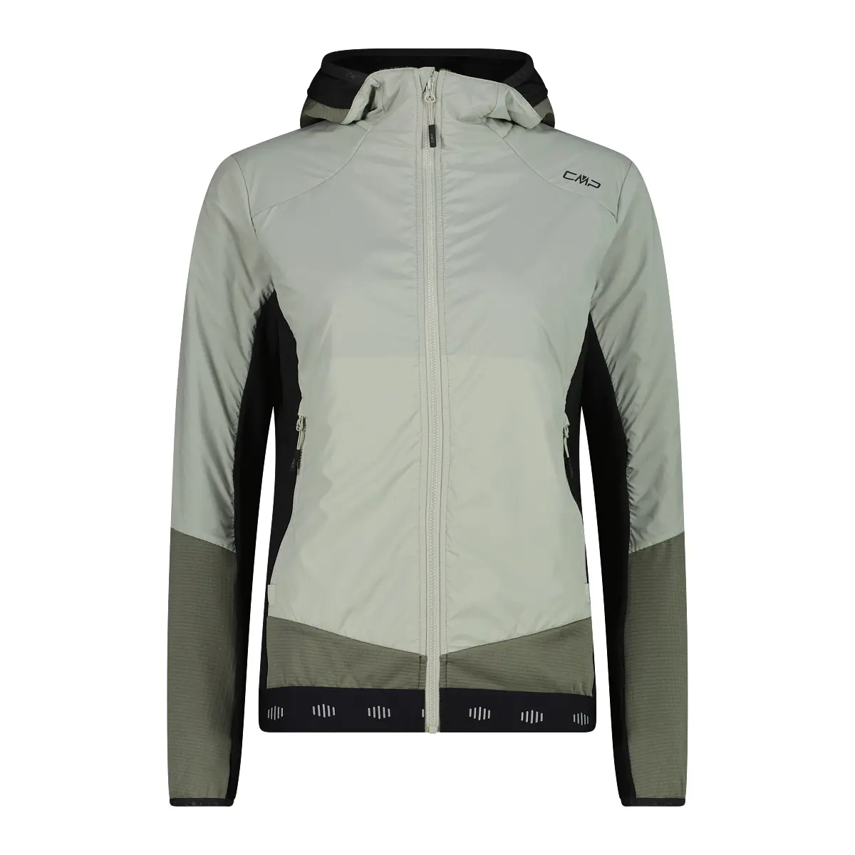 Hybrid Windbreaker mit fester Kapuze für Damen CMP