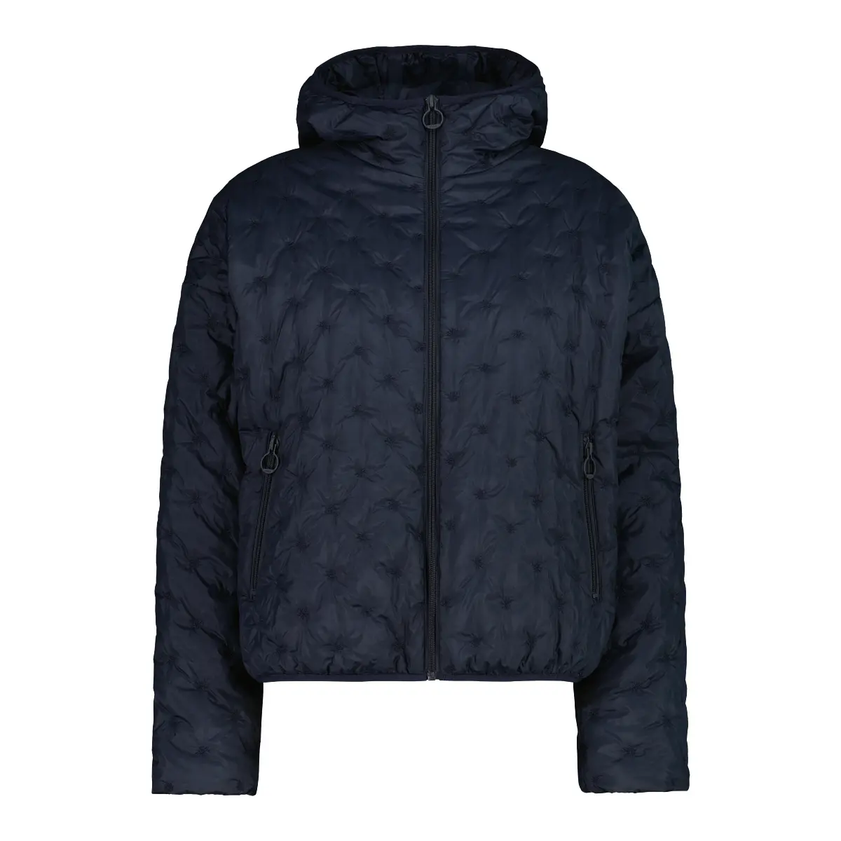 Cmp Noir Geborduurde Donsjack Dames