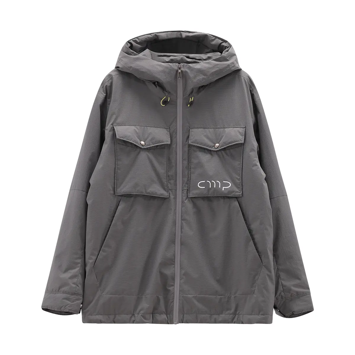 Cmp Men's Gris Hooded Jacket