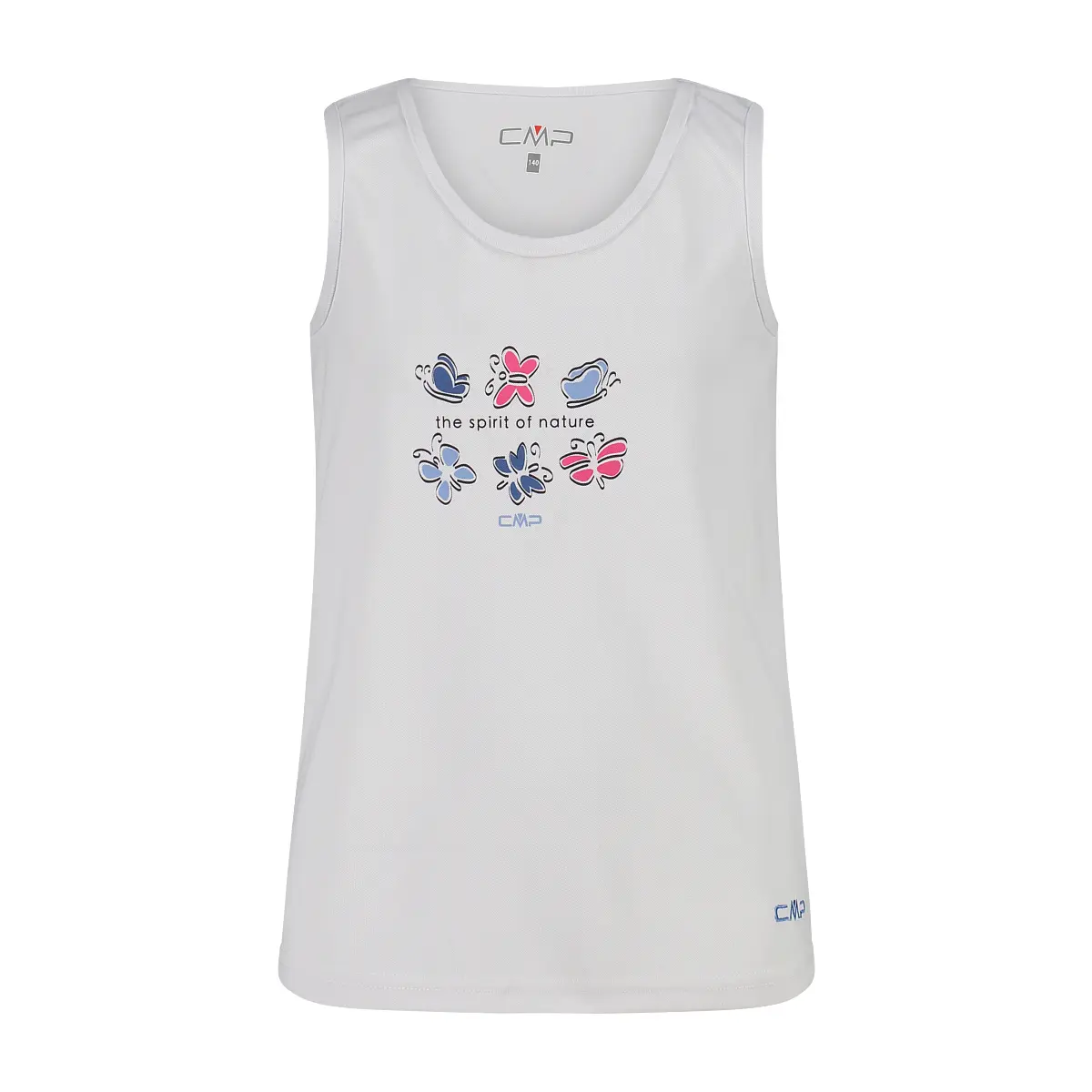 Cmp Blanc Camiseta De Tirantes De Niña