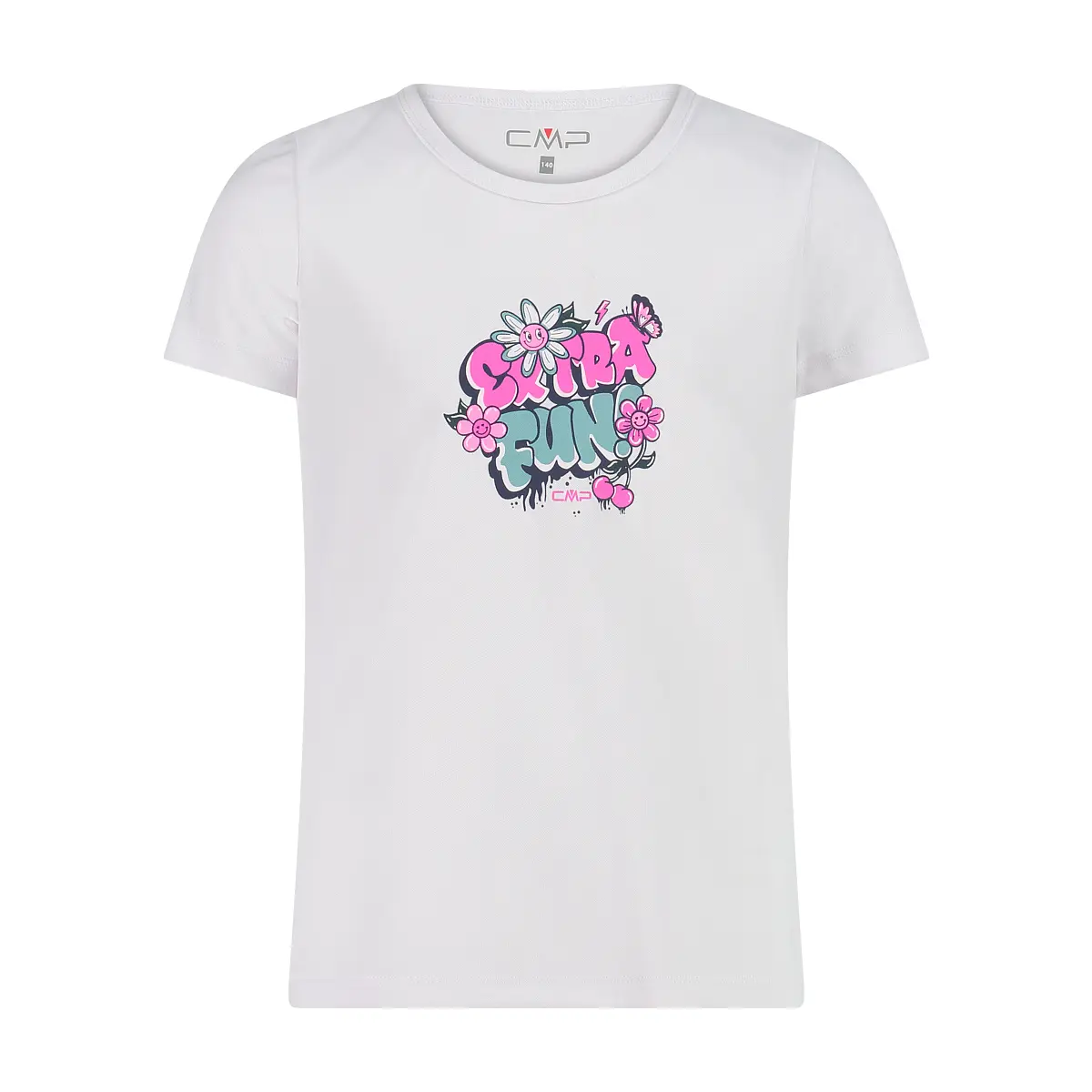 T-shirt techniek bedrukt meisje CMP