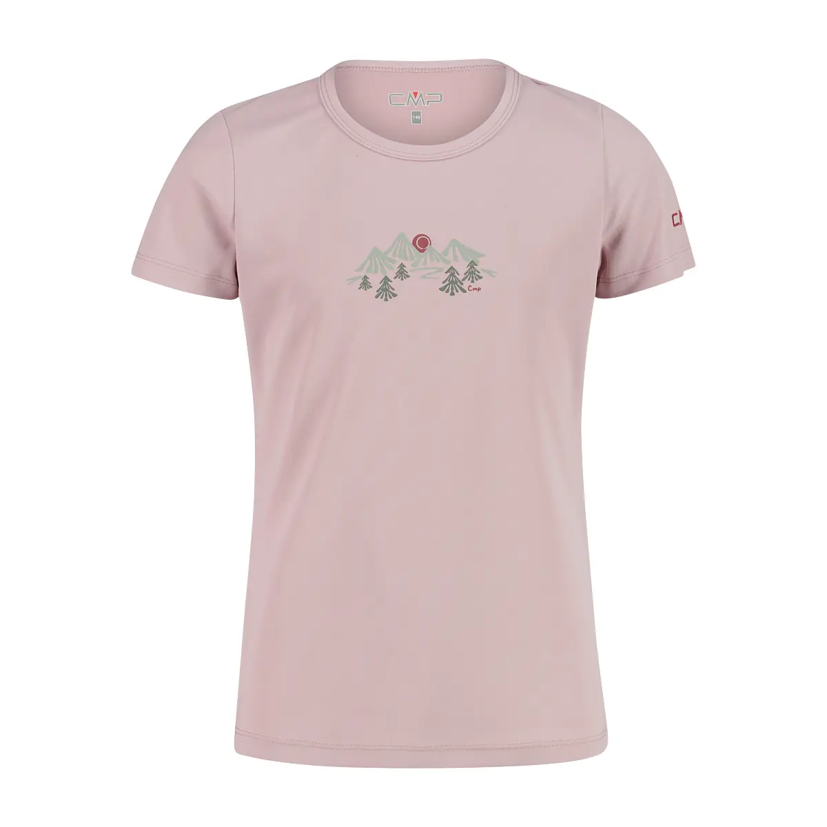 Cmp Rose Camiseta Técnica Estampada Niña
