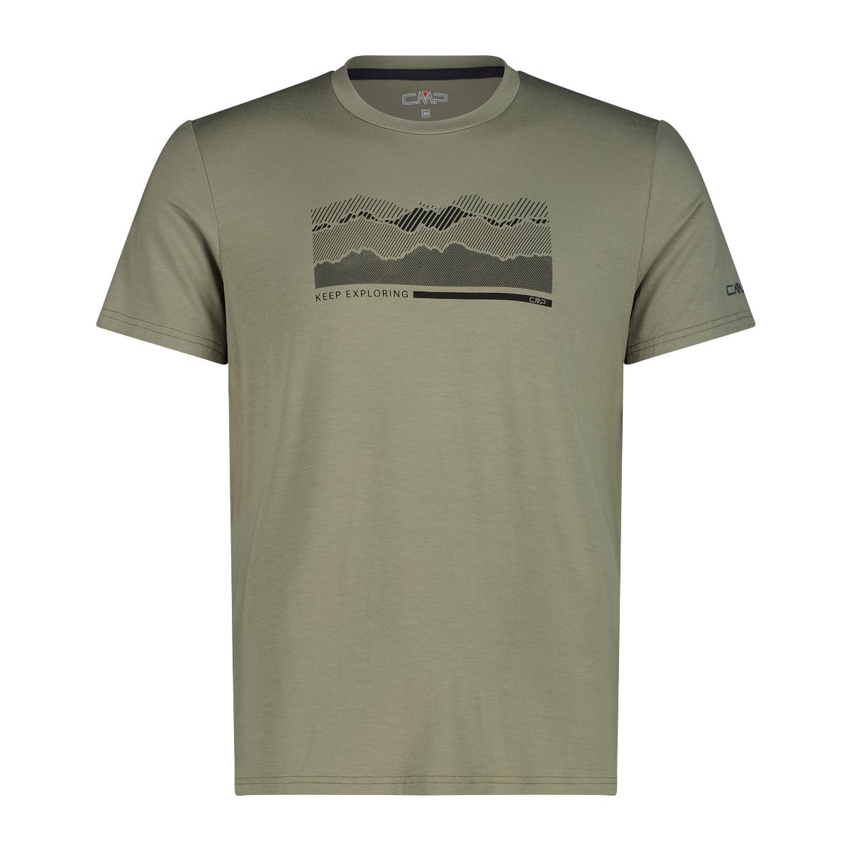 T-shirt stampato in jersey CMP