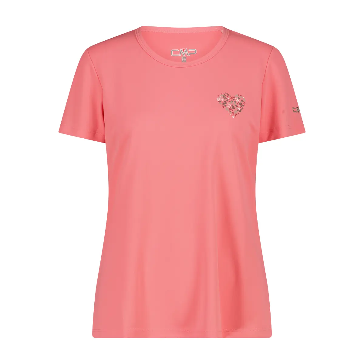 Cmp Damen Rose Bedrucktes Piqué-Shirt