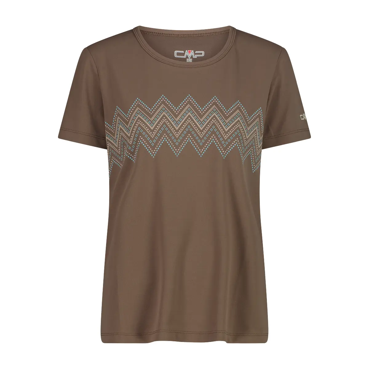 Cmp Women's Marron Piqué Polo Top