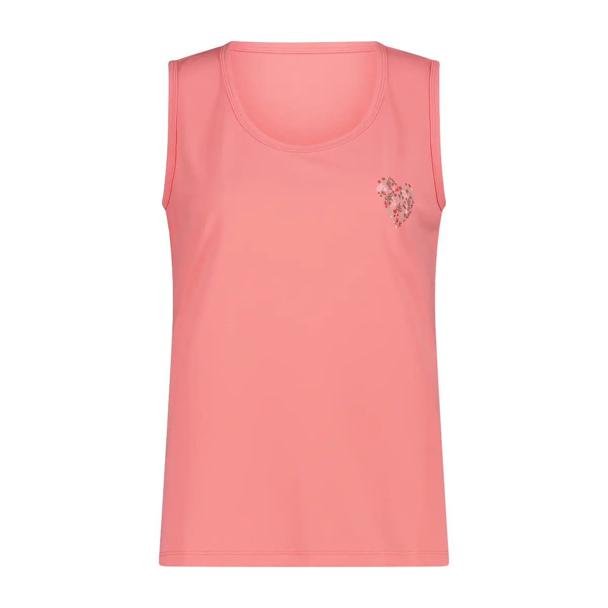 Vrouwelijke tanktop met print CMP