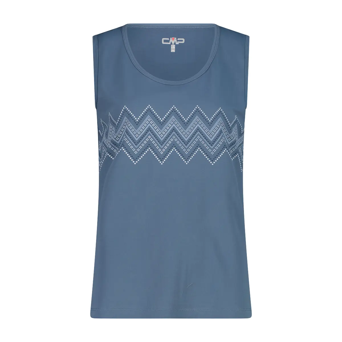 Vrouwelijke tanktop met print CMP