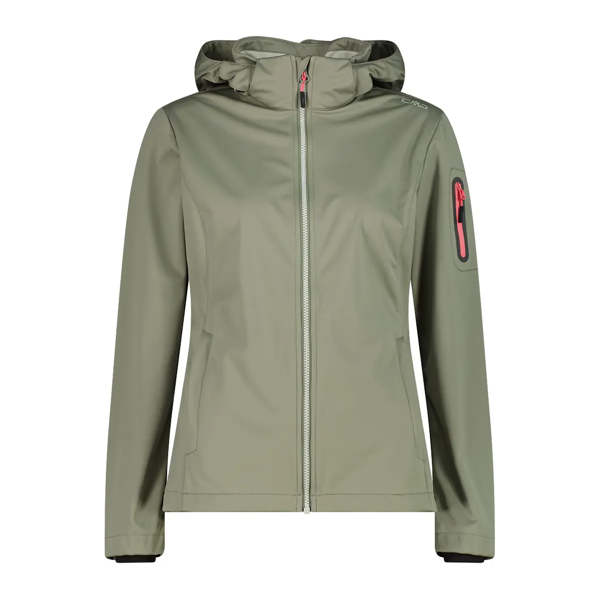 Cmp Femme Vert Veste Imperméable Softshell Light