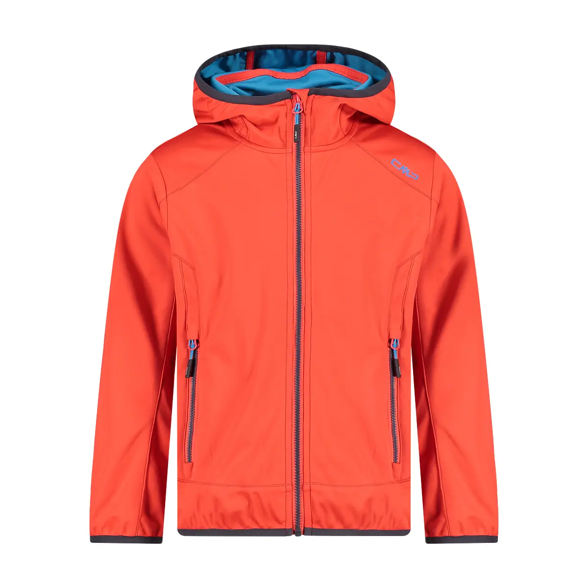 Cmp Unisex Kids Orange Child Hooded Jacket