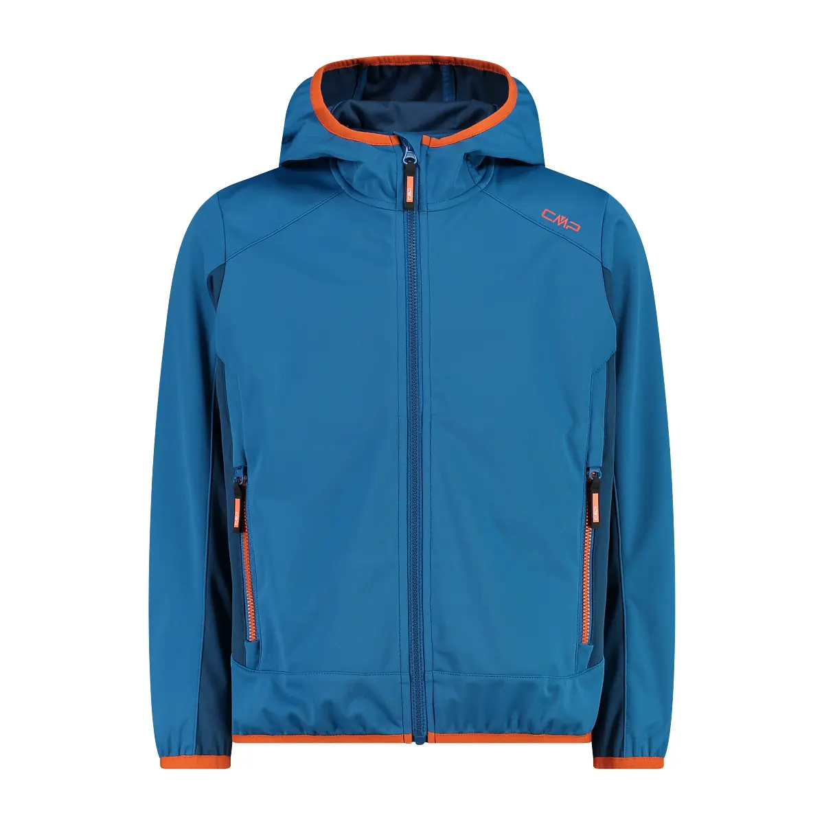 Cmp Unisex Kids Bleu Child Hooded Jacket