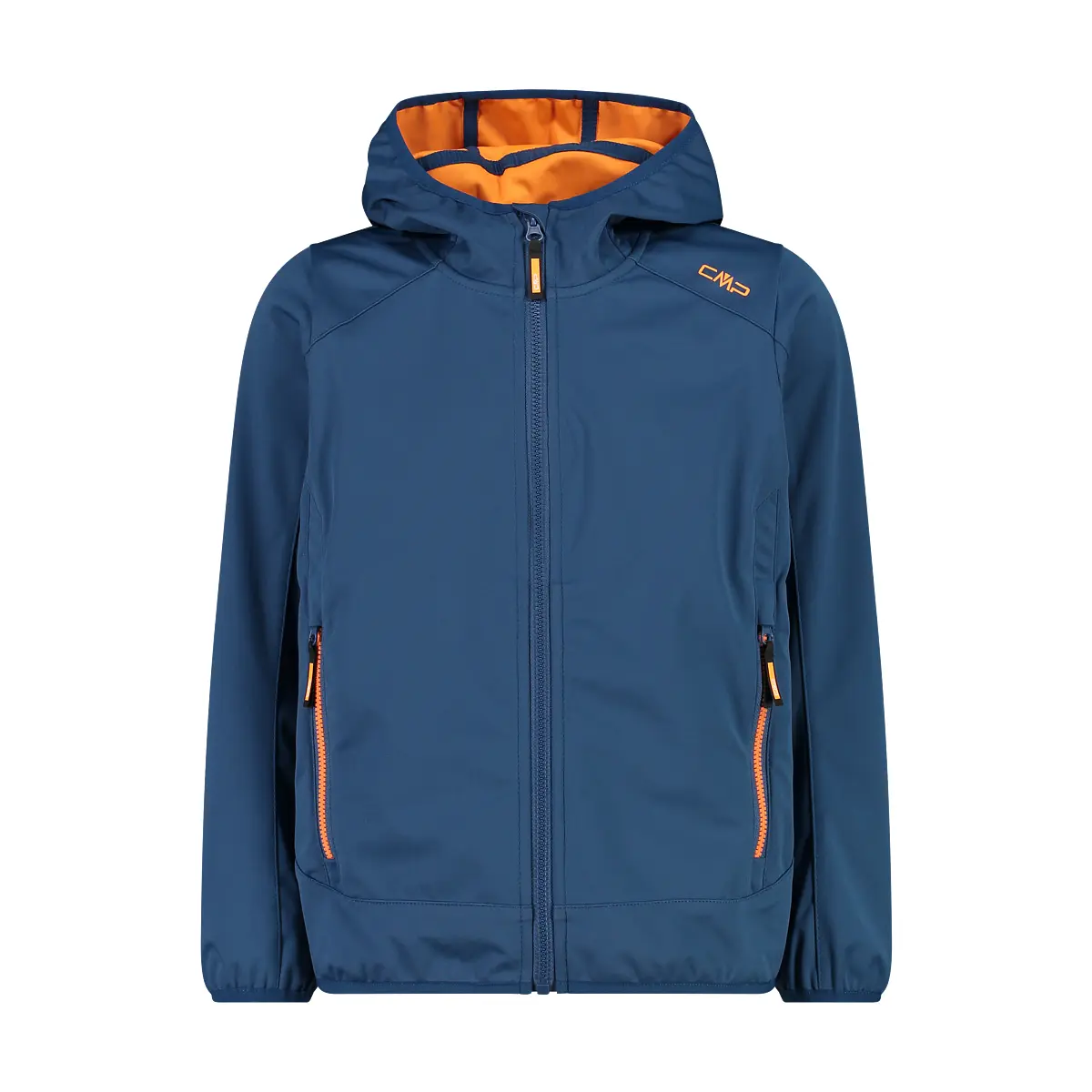 Cmp Unisex Kids Bleu Child Hooded Jacket