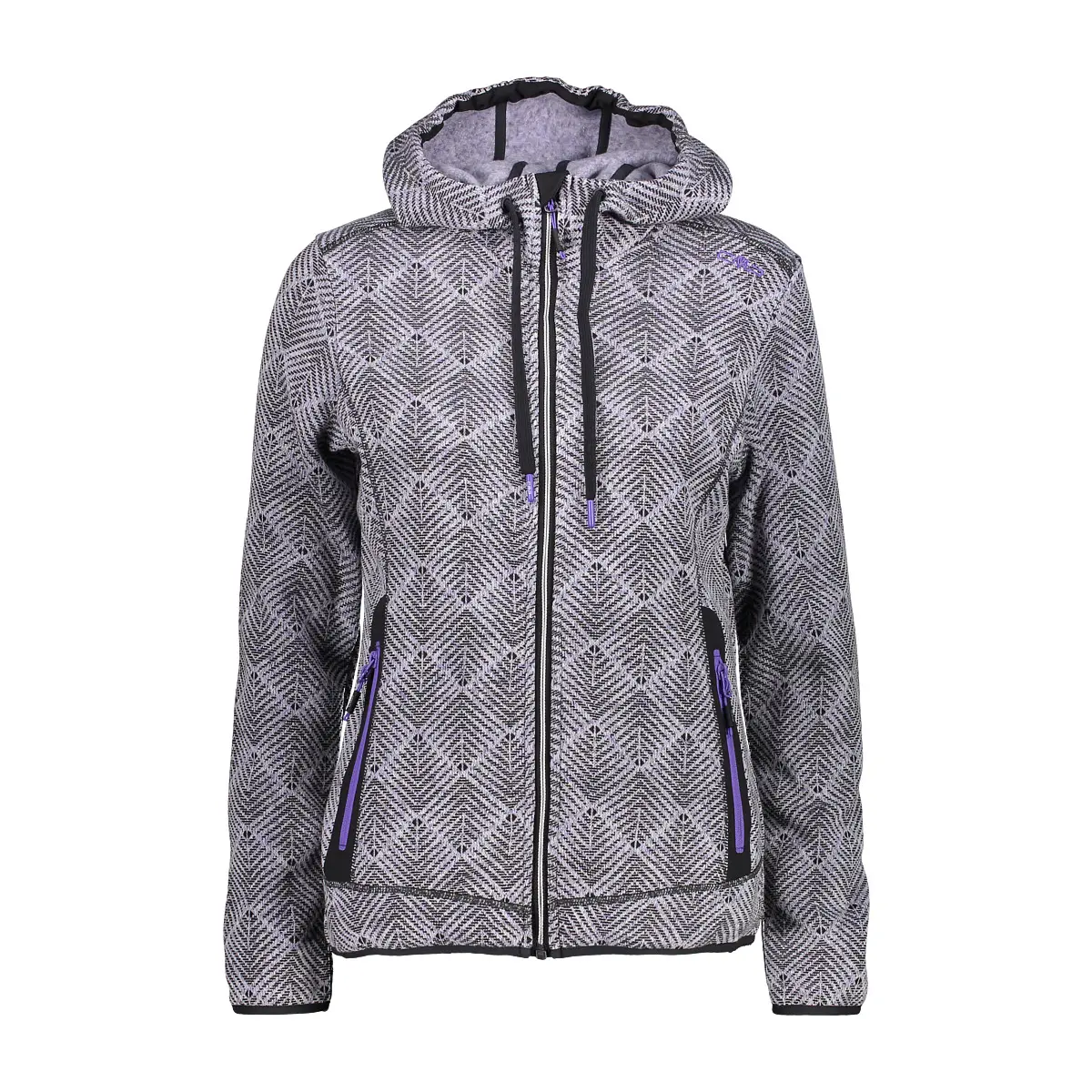 Cmp Women's Gris Hooded Sweatshirt