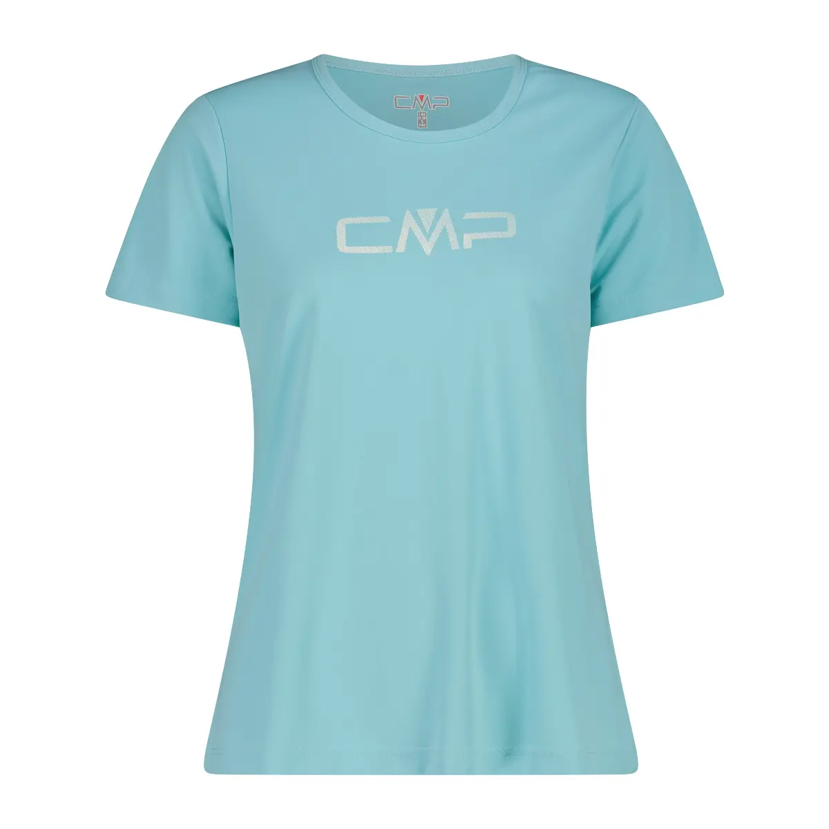 T-shirt met ronde hals met logo dames CMP