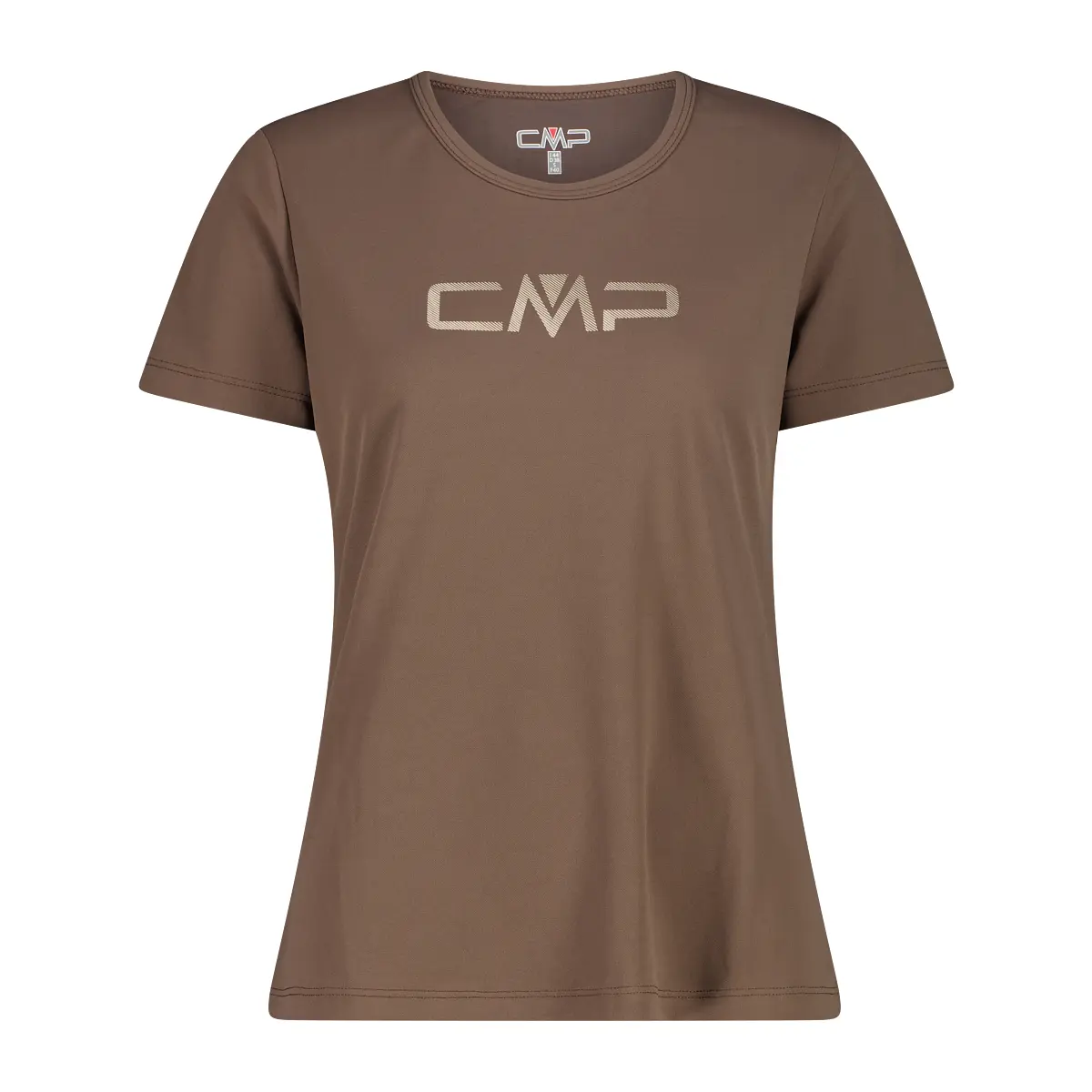 T-shirt met ronde hals met logo dames CMP