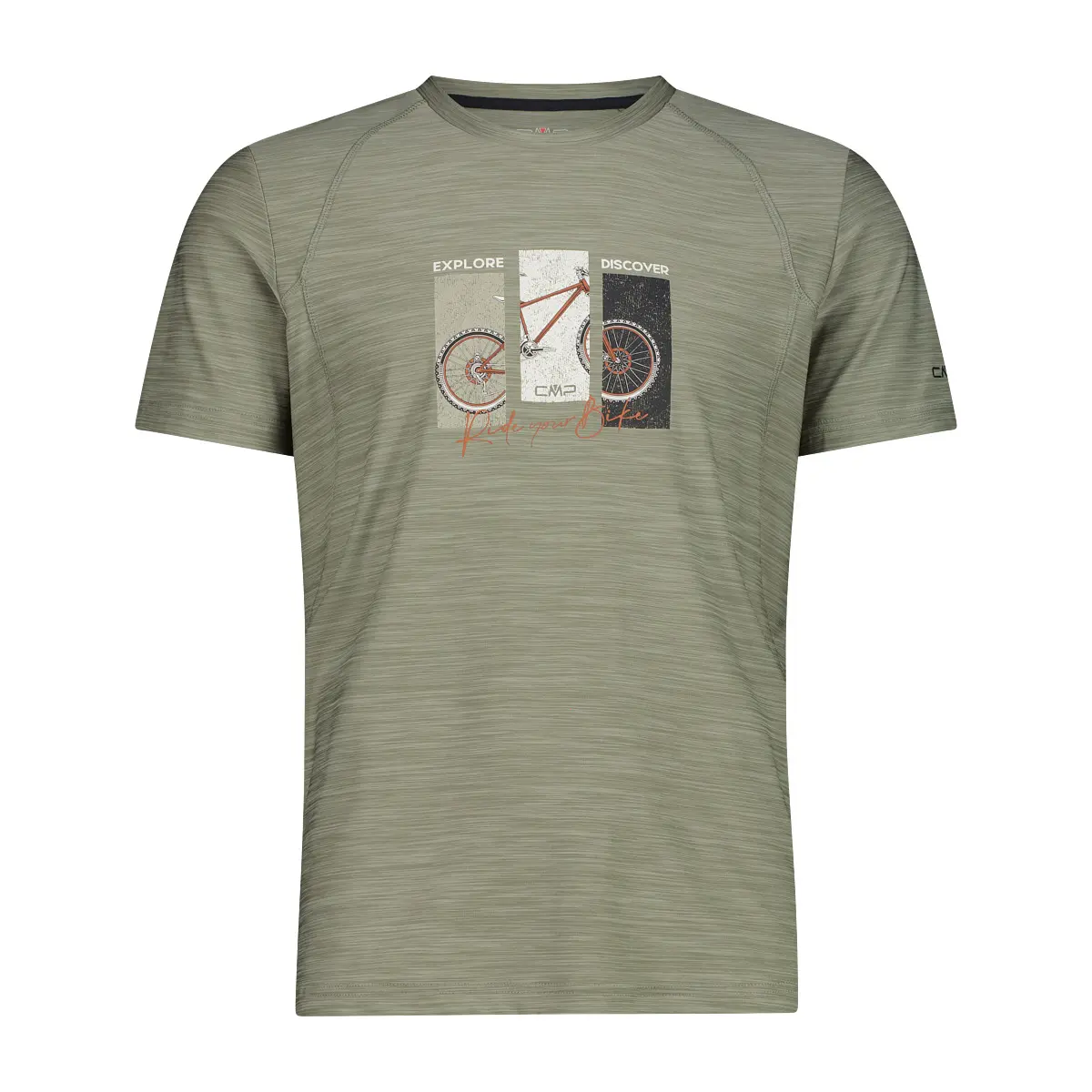 Cmp Men's Gris T-Shirt