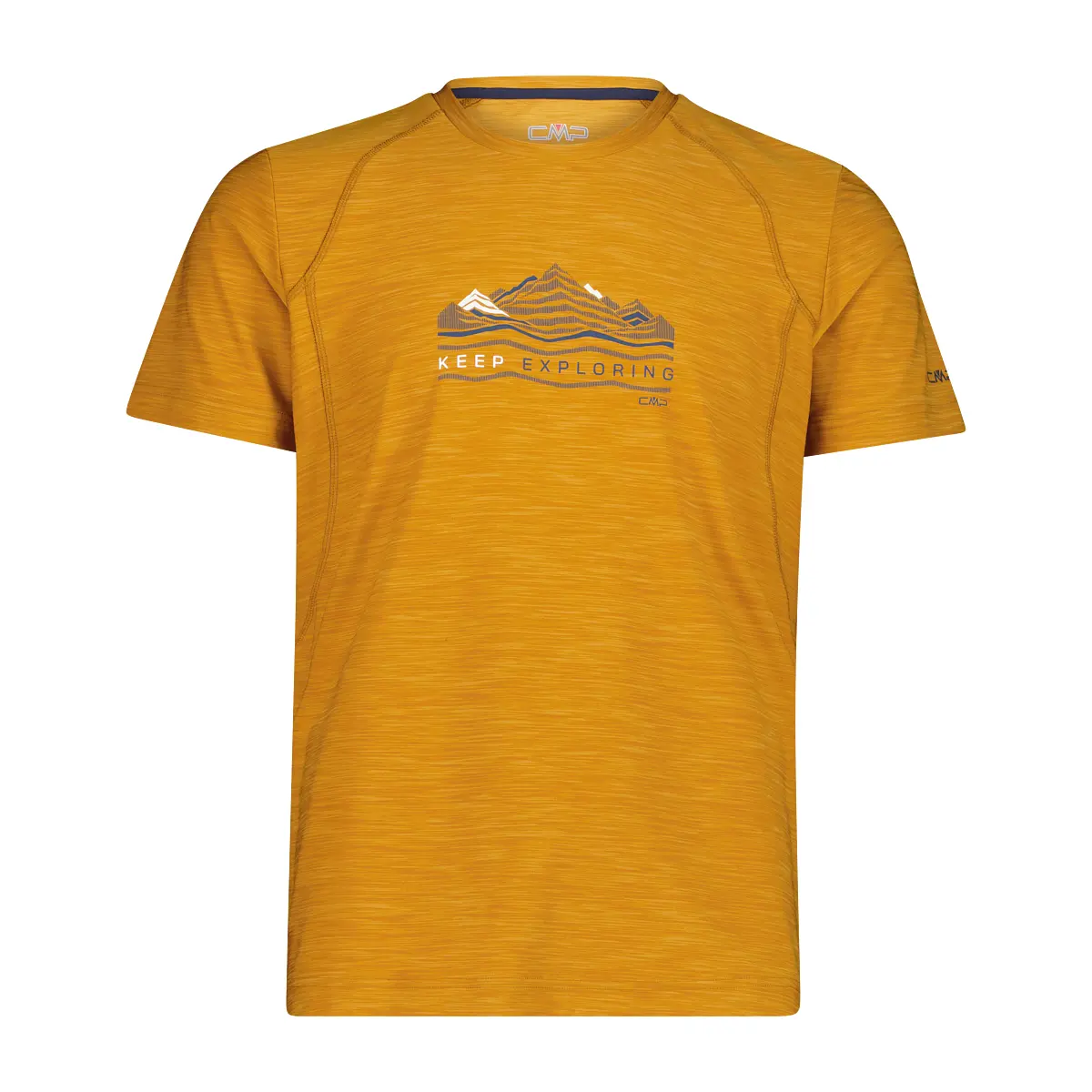 Cmp Hombre Jaune Maillot Impreso Extensible