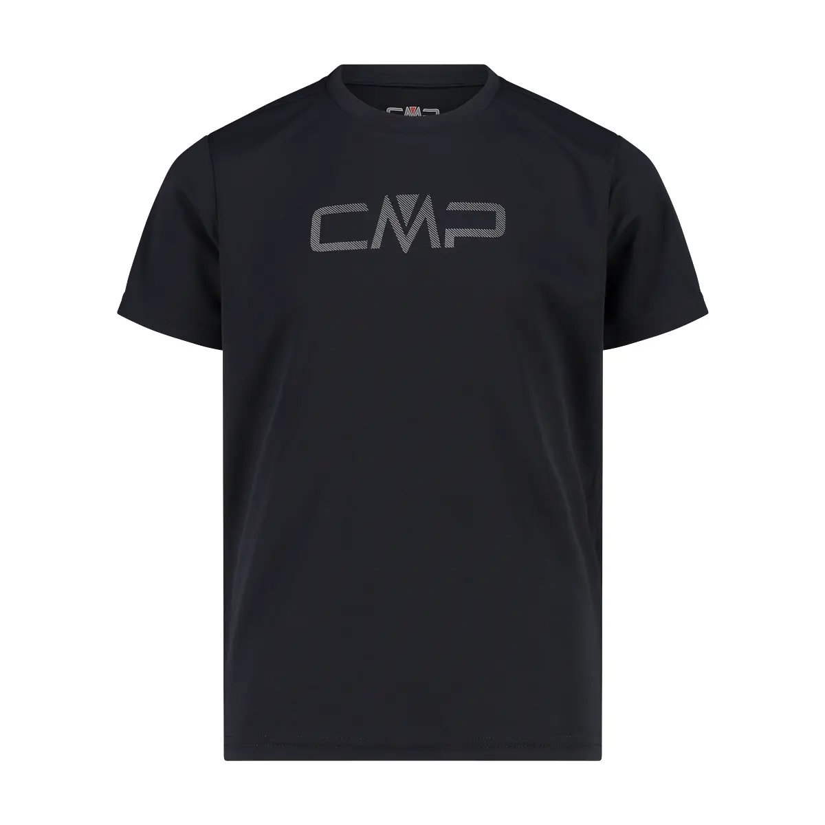 Cmp Jongens Noir T-Shirt Kind Logo