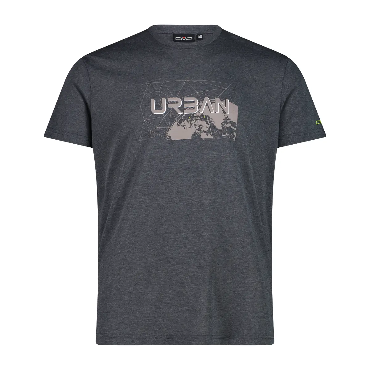 Cmp Uomo Vert T-Shirt In Cotone Drirelease