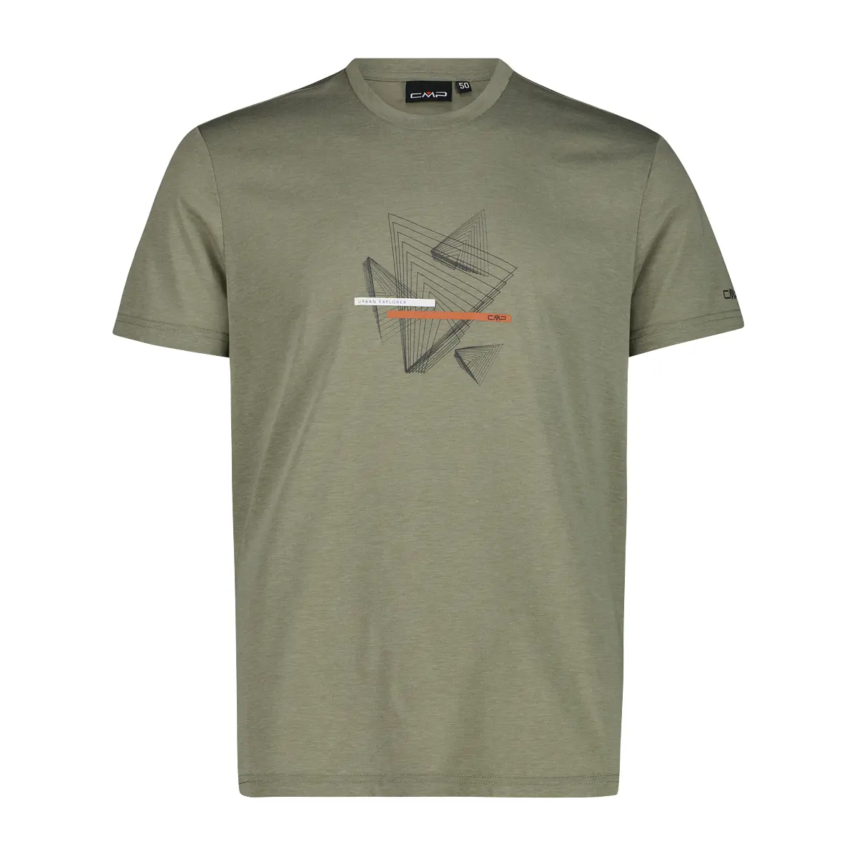 Cmp Men's Gris T-Shirt