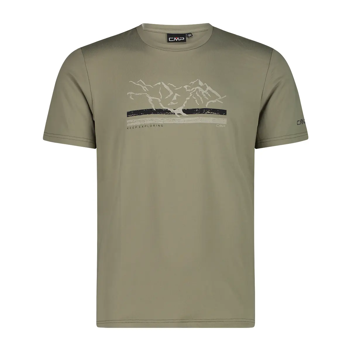 Cmp Men's Gris T-Shirt