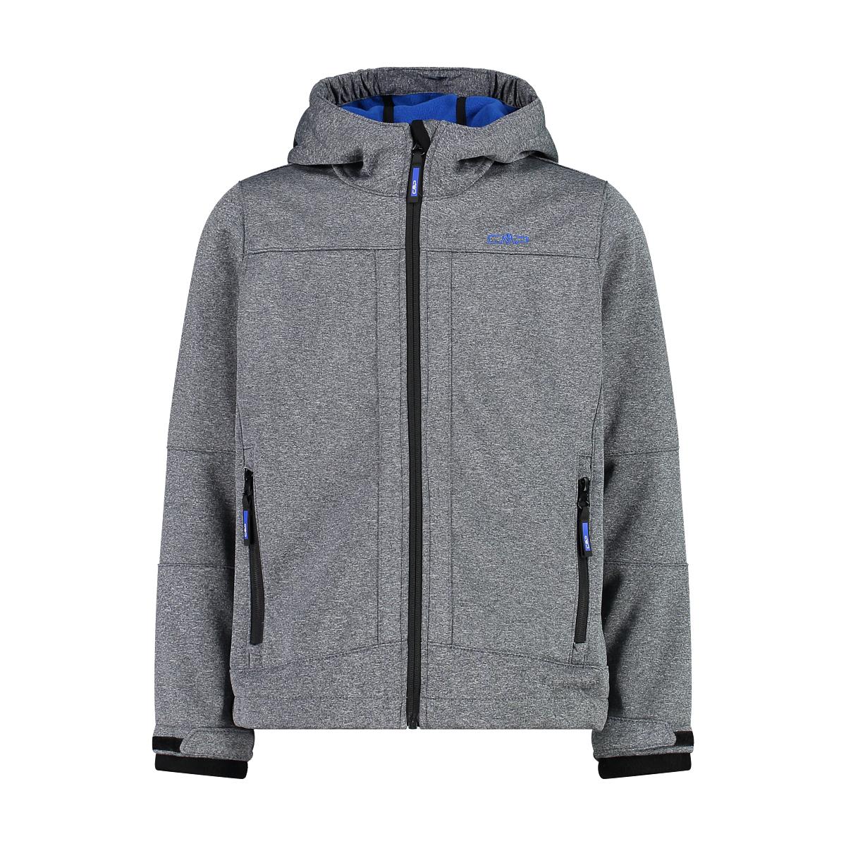 Giacca impermeabile con cappuccio fisso per bambini CMP