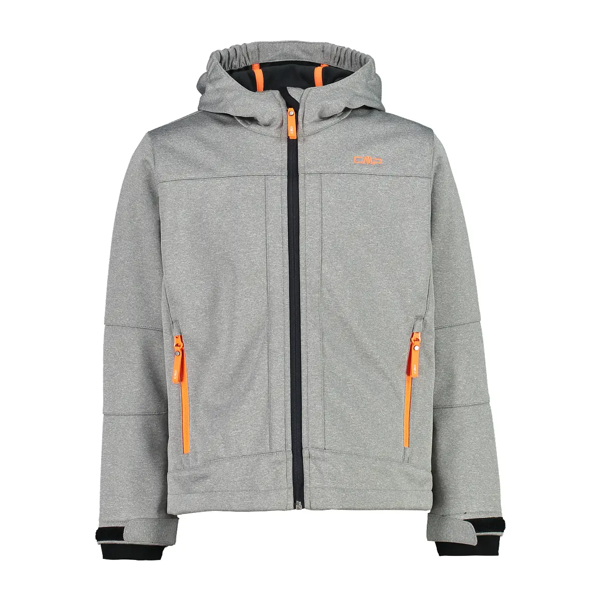 Cmp Boys Gris Kids' Waterproof Jacket With Fixed Hood