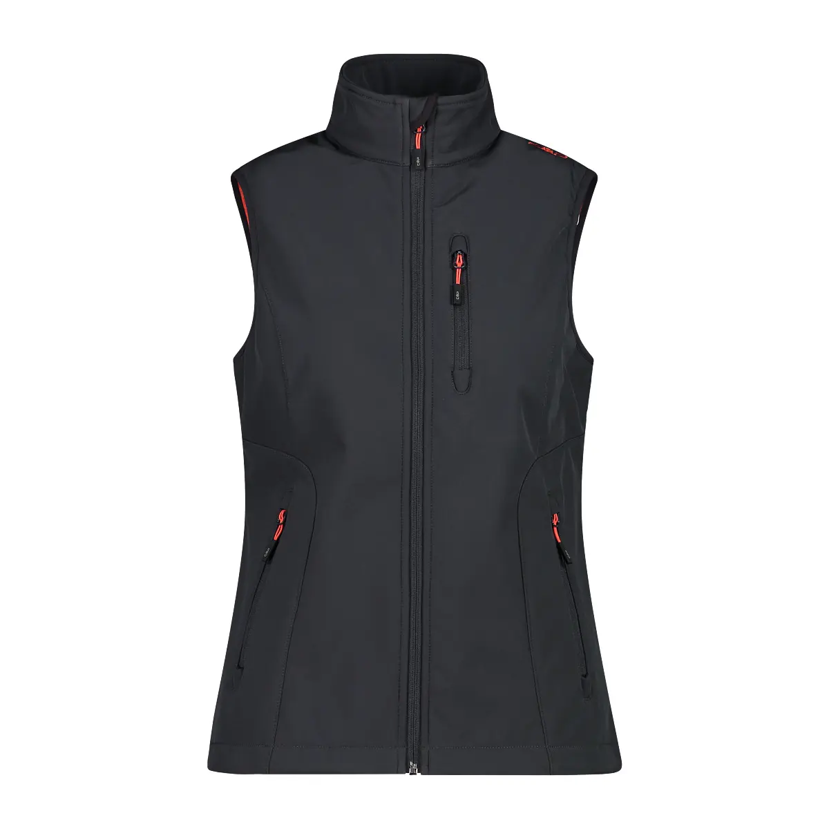 Cmp Women's Noir Softshell Sleeveless Jacket