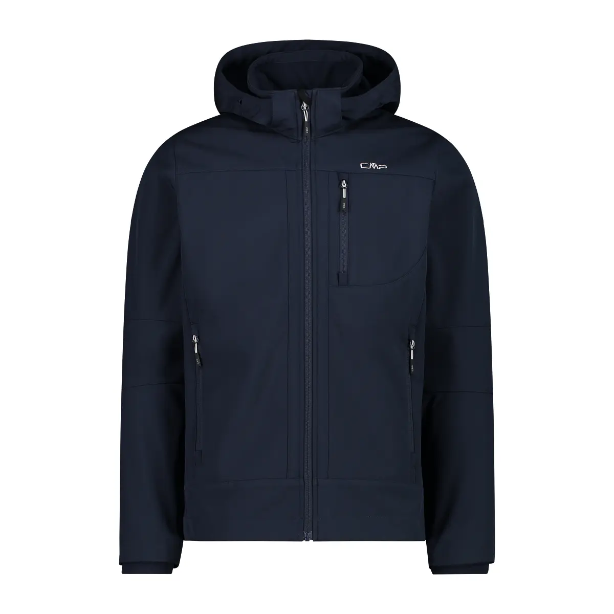 Cmp Men's Bleu Zip-Up Hooded Jacket