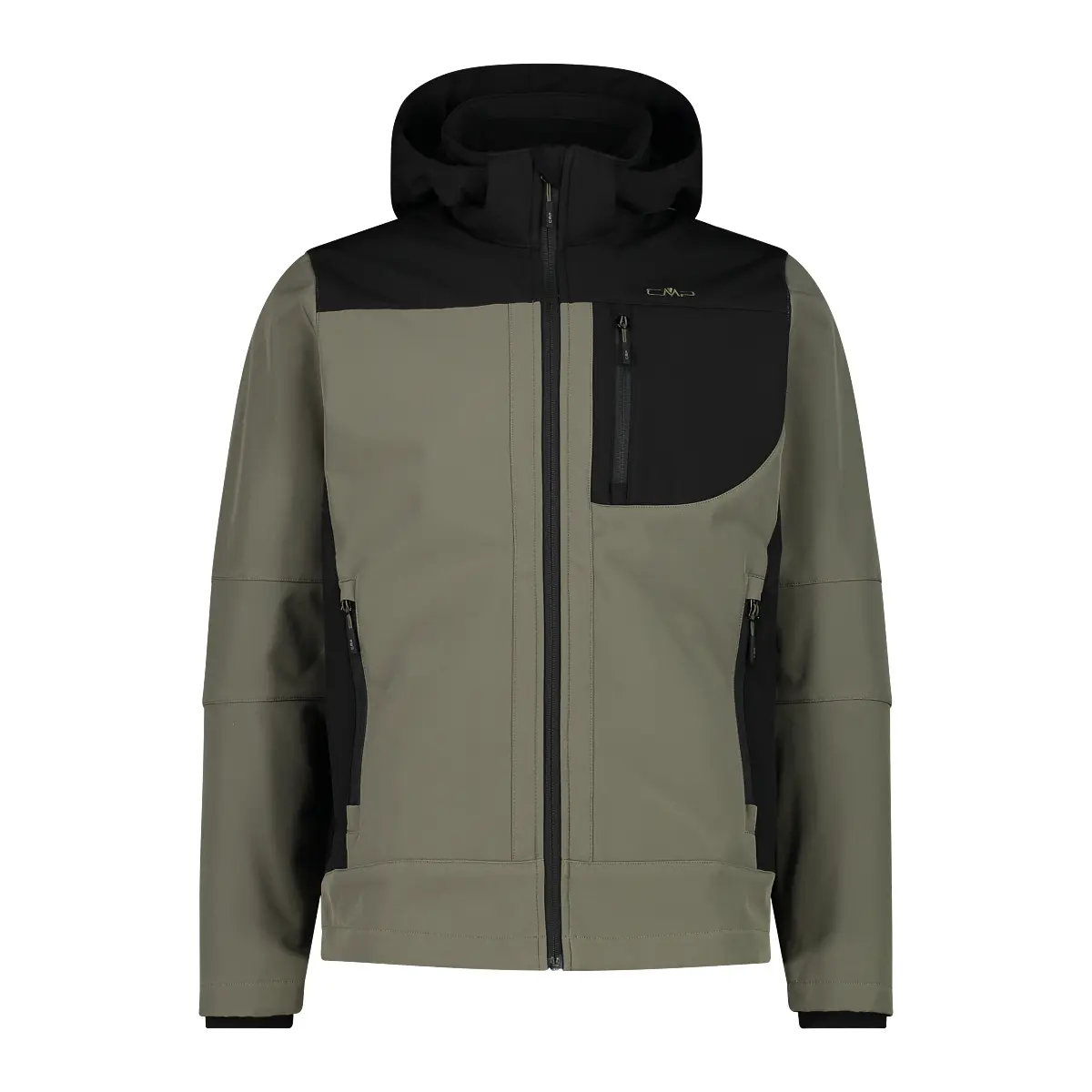 Cmp Men's Vert Zip-Up Hooded Jacket