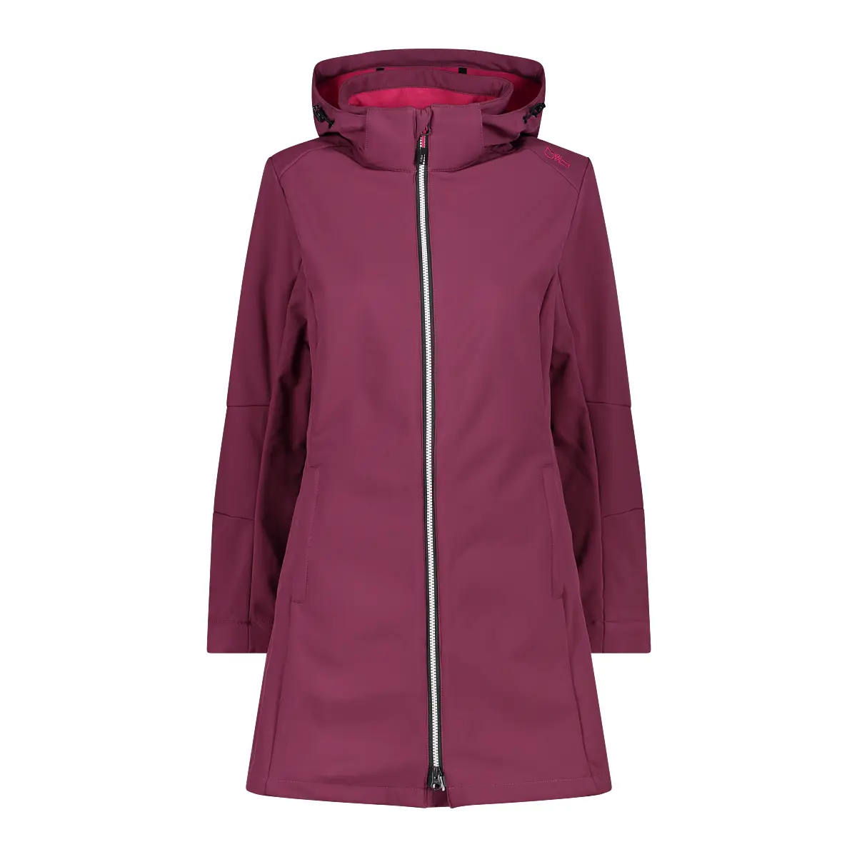 Cmp Women's Rouge Zip-Up Hooded Parka