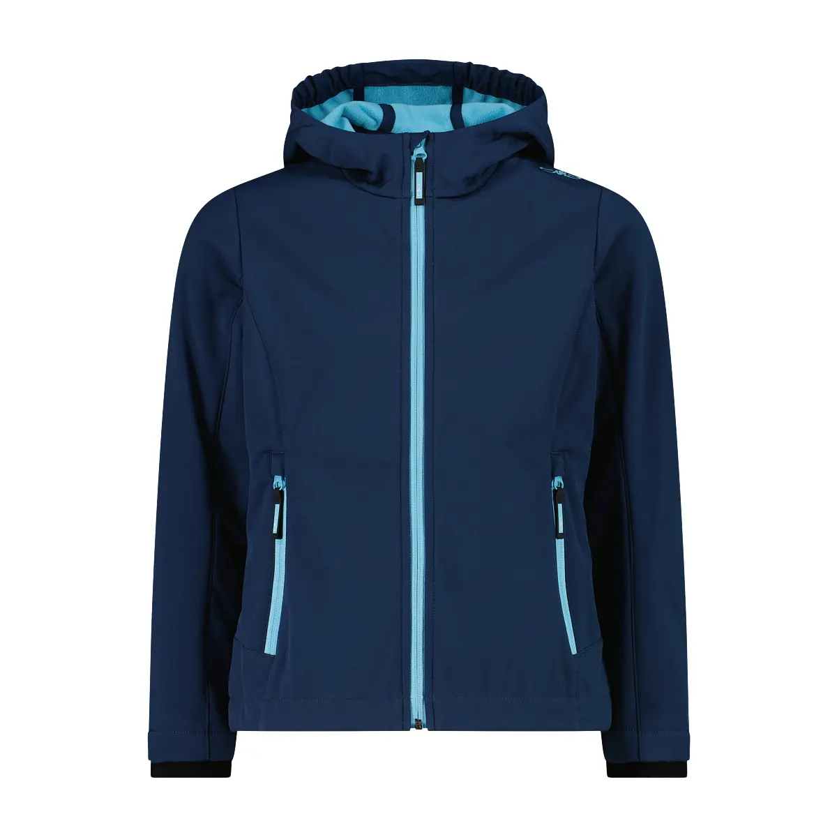 Cmp Girls Bleu ' Hooded Windbreaker