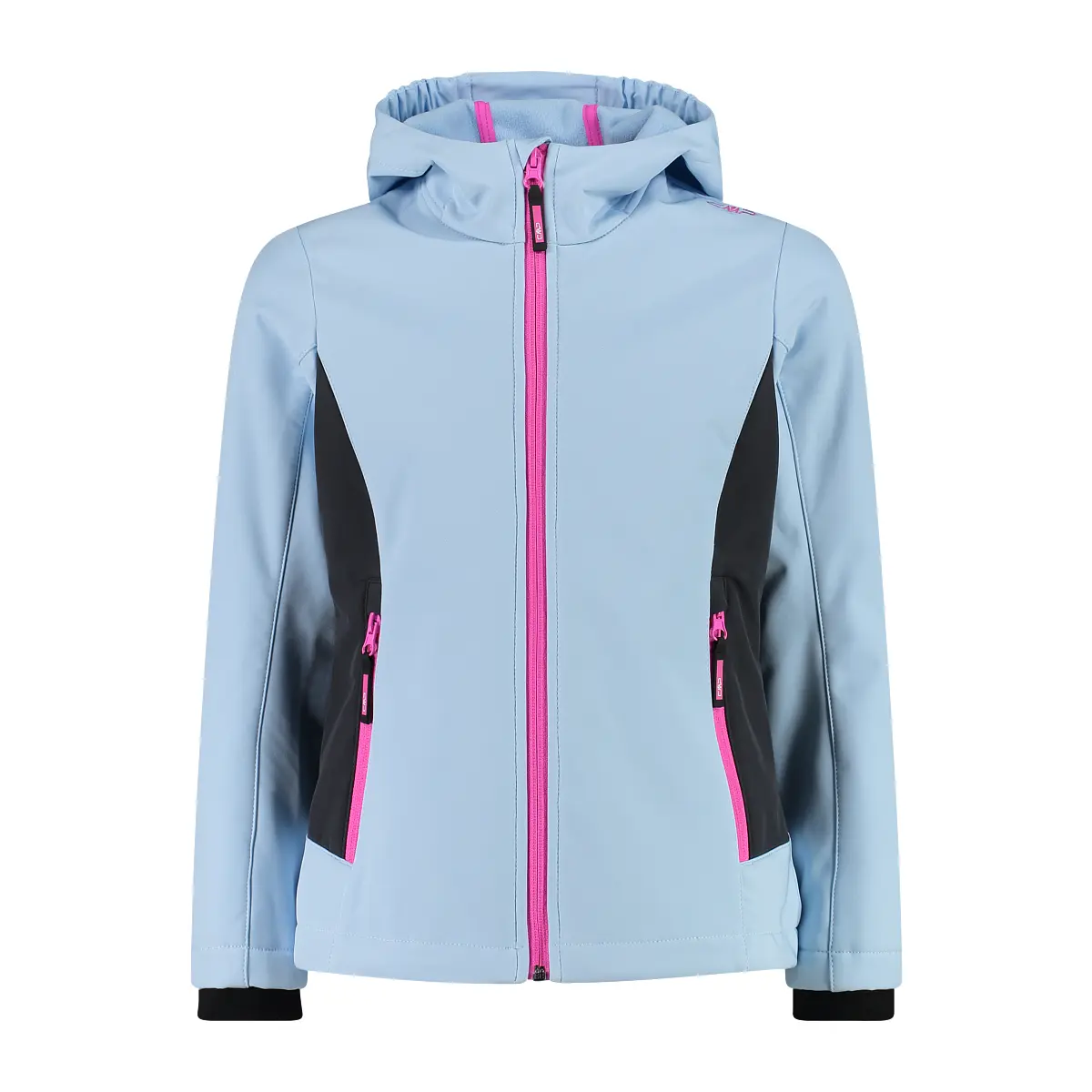 Cmp Girls Bleu ' Hooded Windbreaker