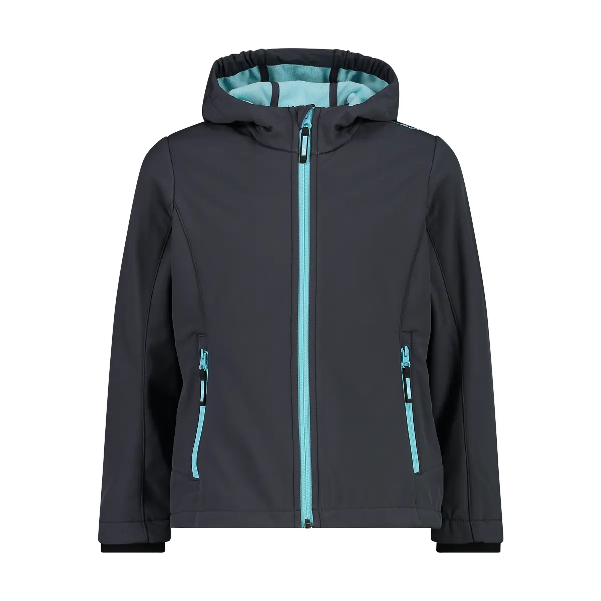Cmp Girls Gris ' Hooded Windbreaker