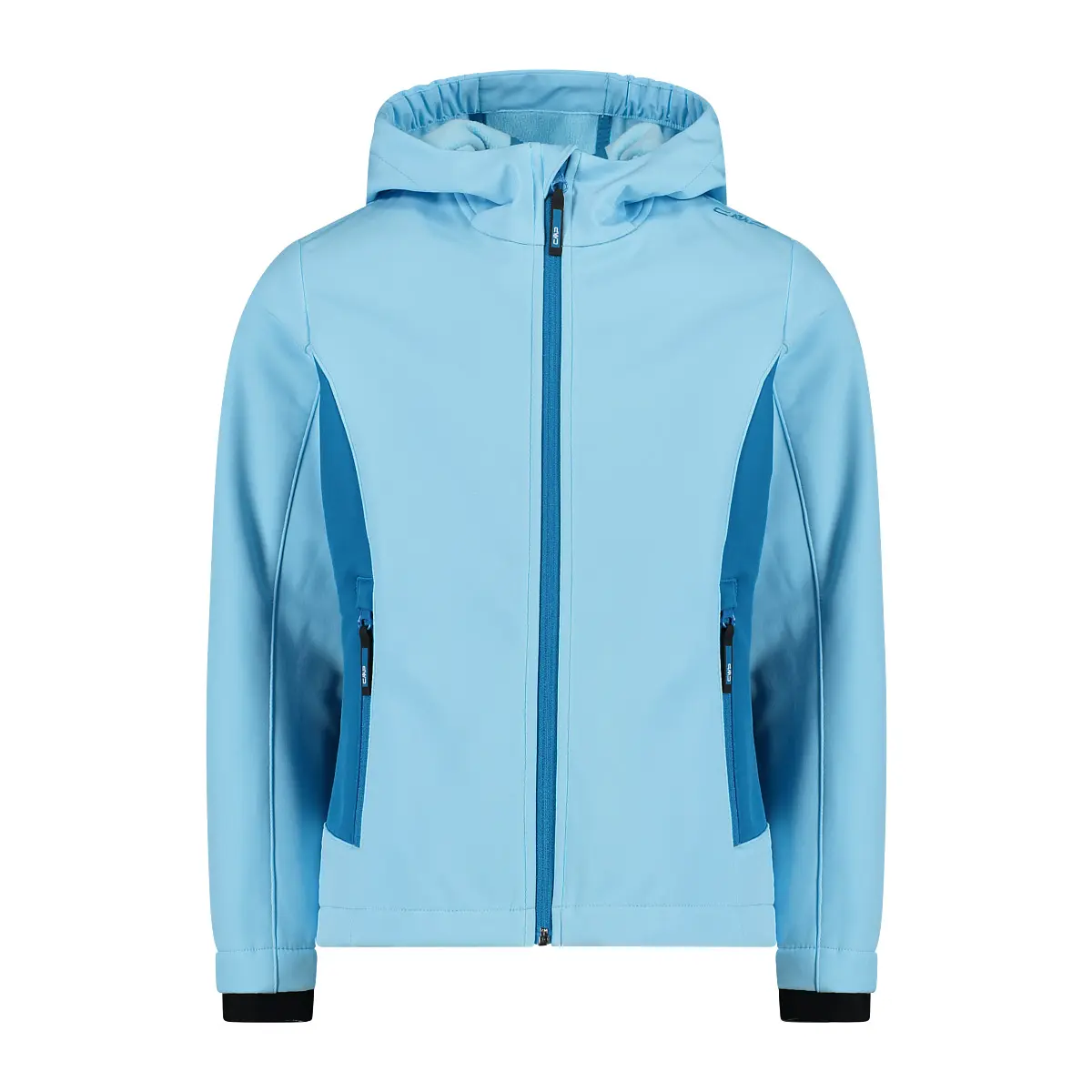 Cmp Girls Bleu ' Hooded Windbreaker