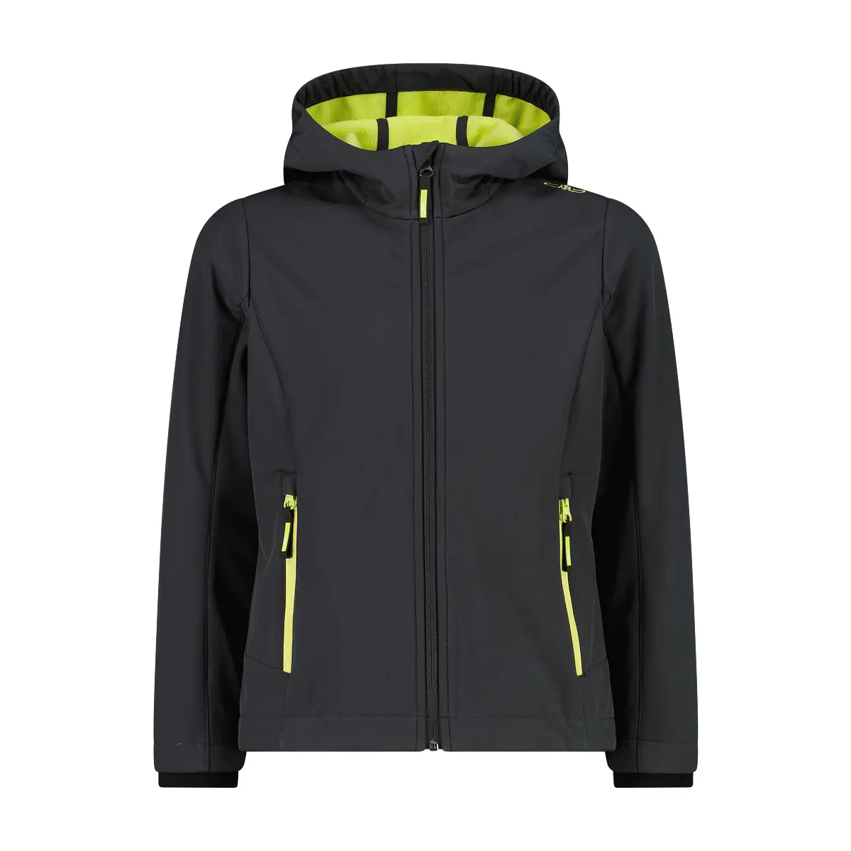 Cmp Girls Noir ' Hooded Windbreaker
