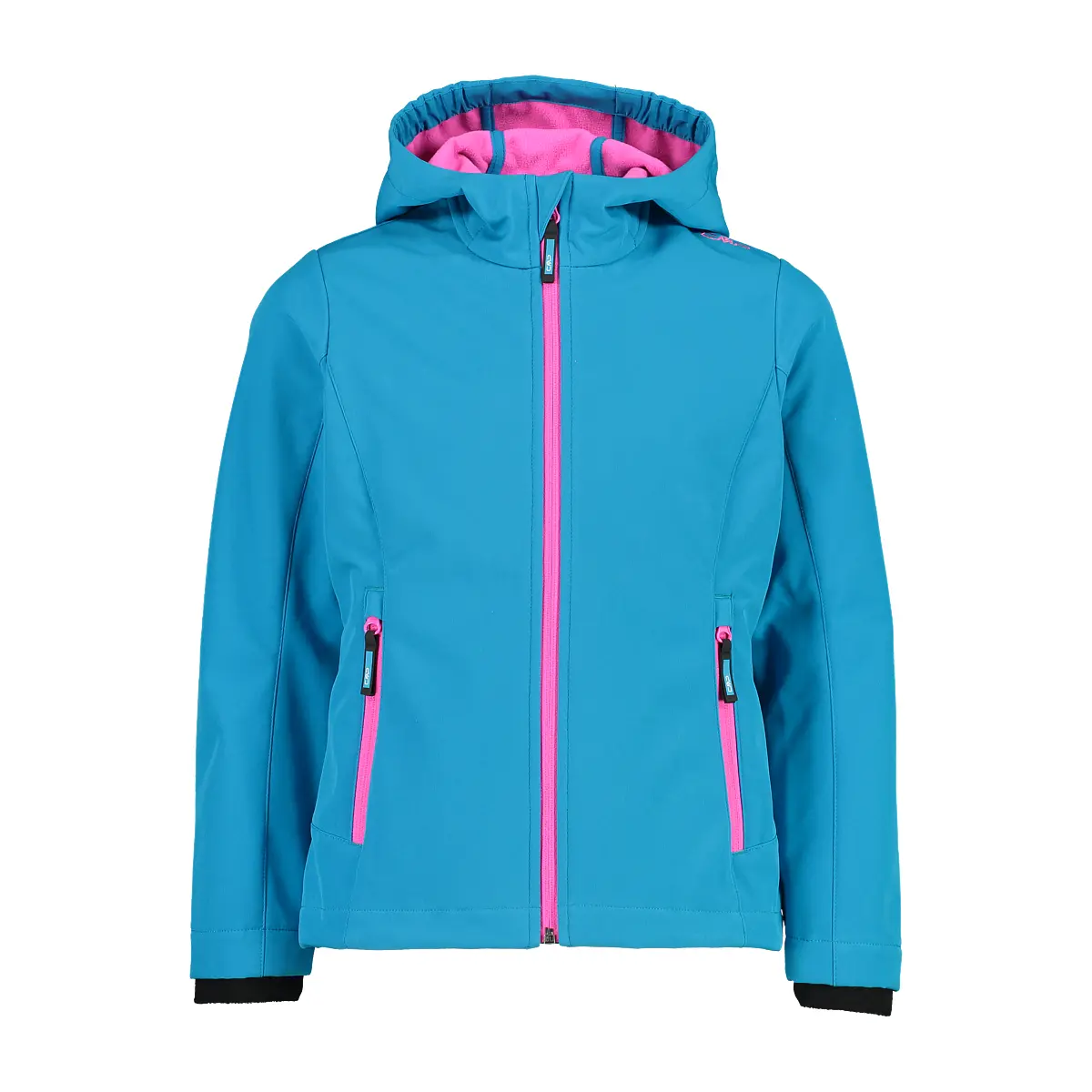 Cmp Girls Bleu ' Hooded Windbreaker