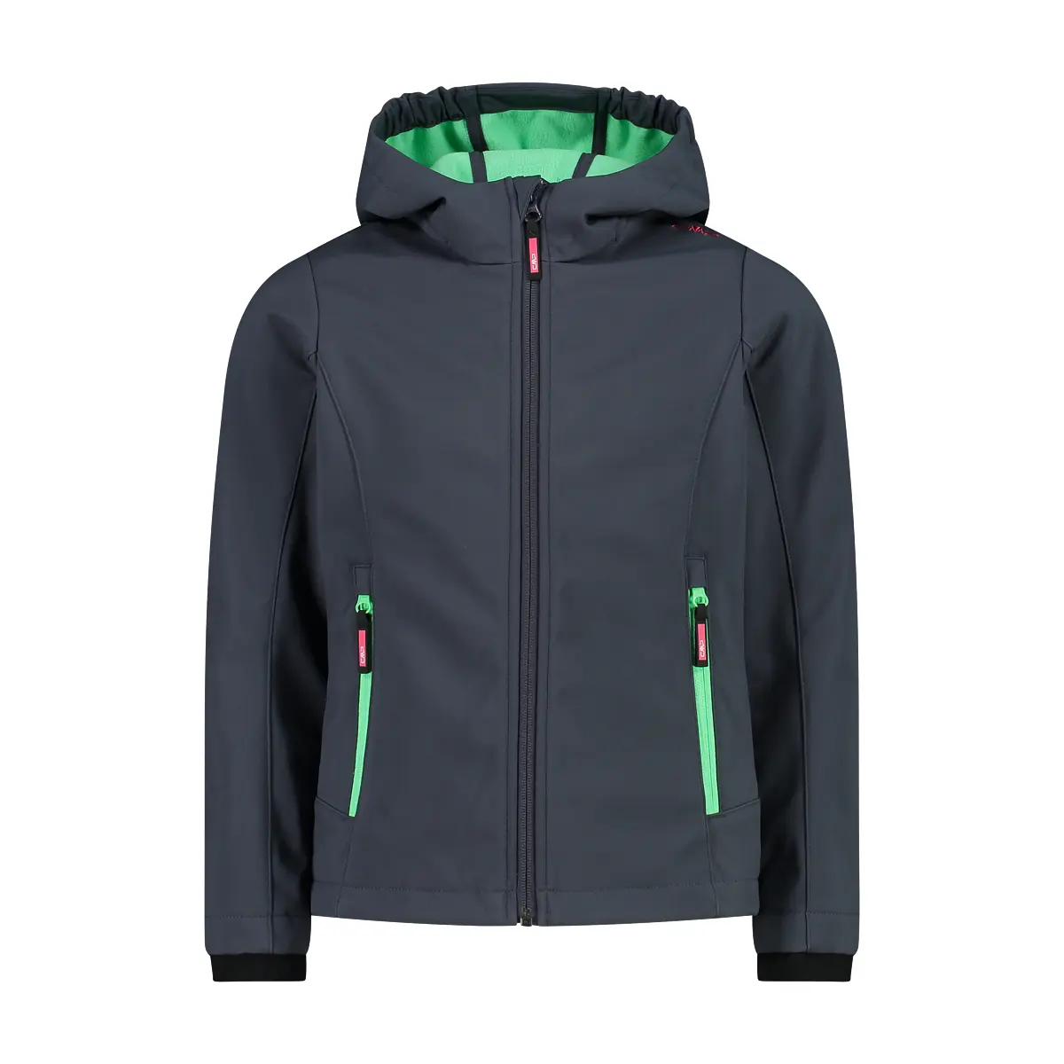 Cmp Girls Gris ' Hooded Windbreaker