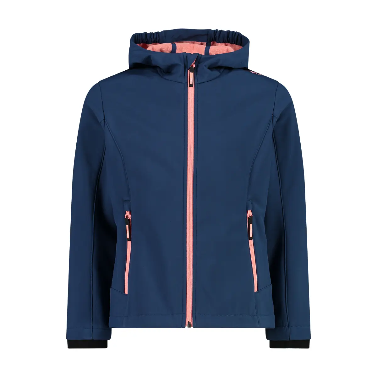 Cmp Girls Bleu ' Hooded Windbreaker