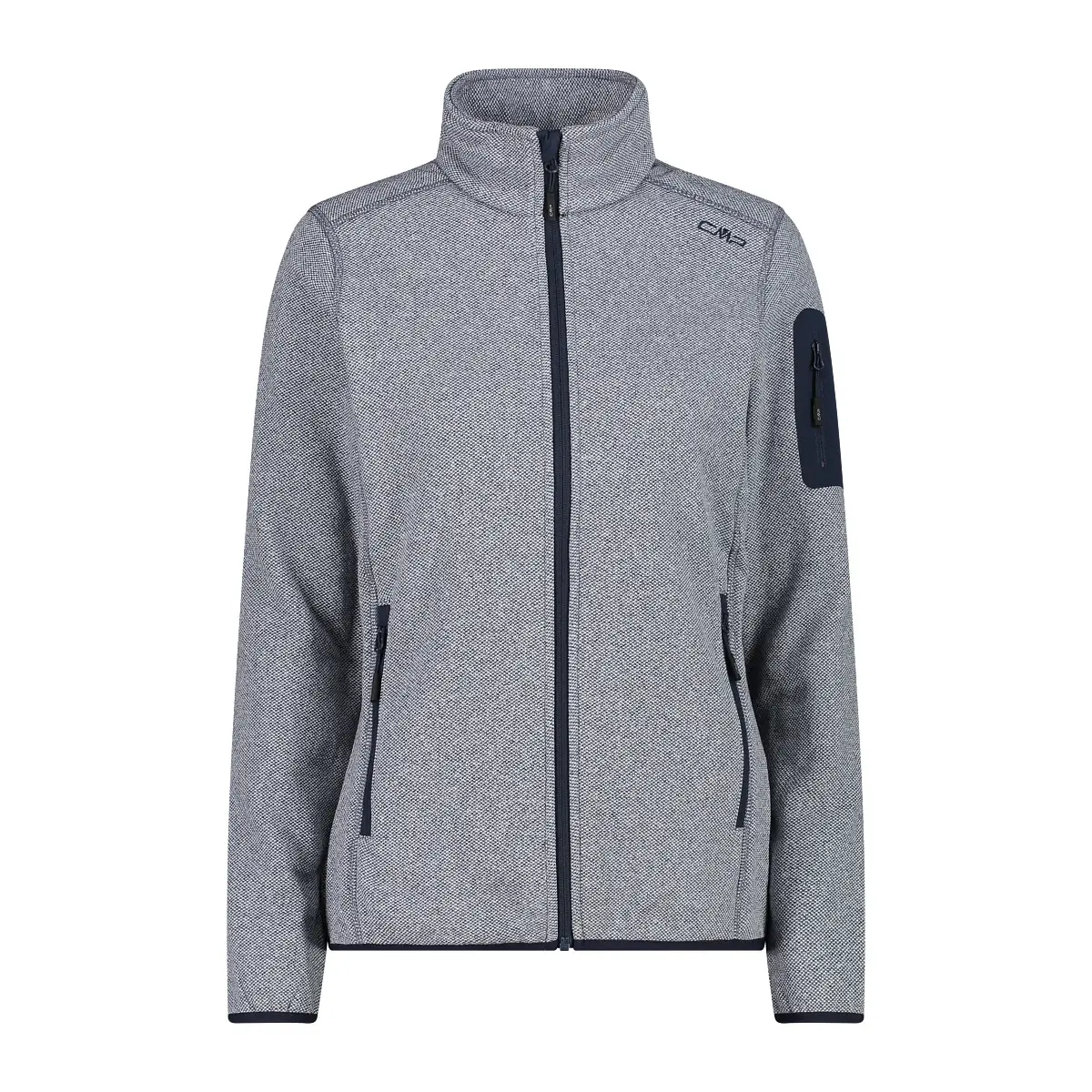 Cmp Women's Gris Zipped Fleece