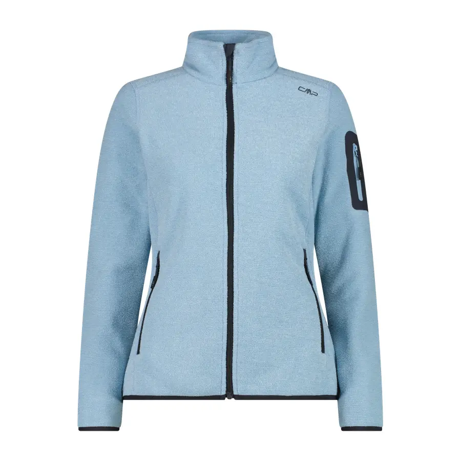 Dicke gemischte Fleecejacke Damen CMP Knit Tech