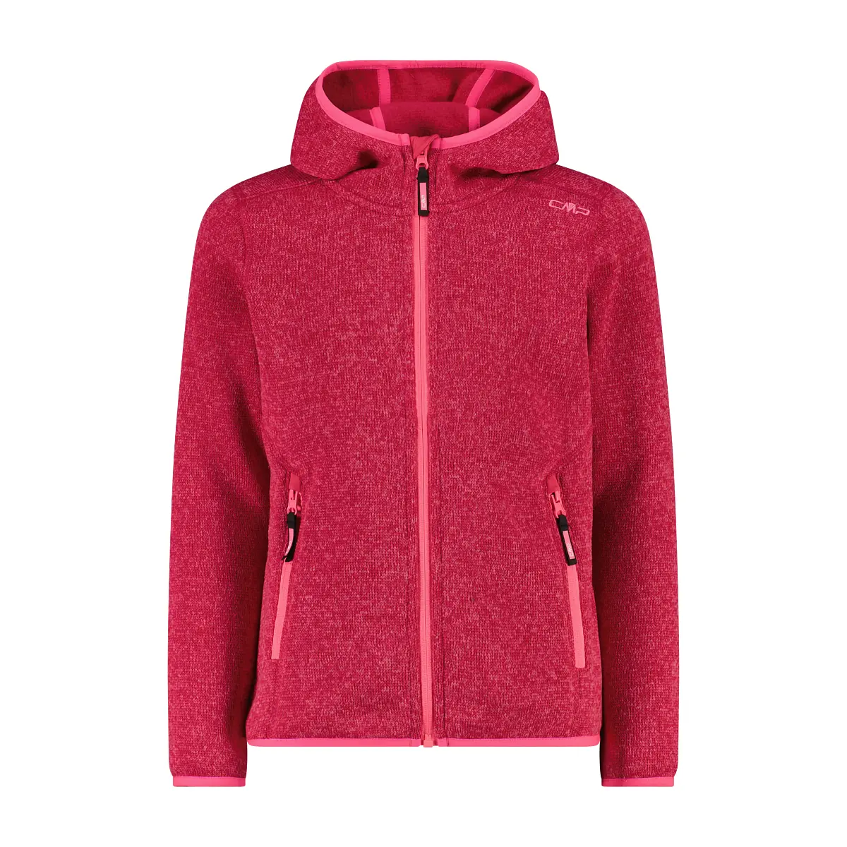 Girl's hooded fleece CMP