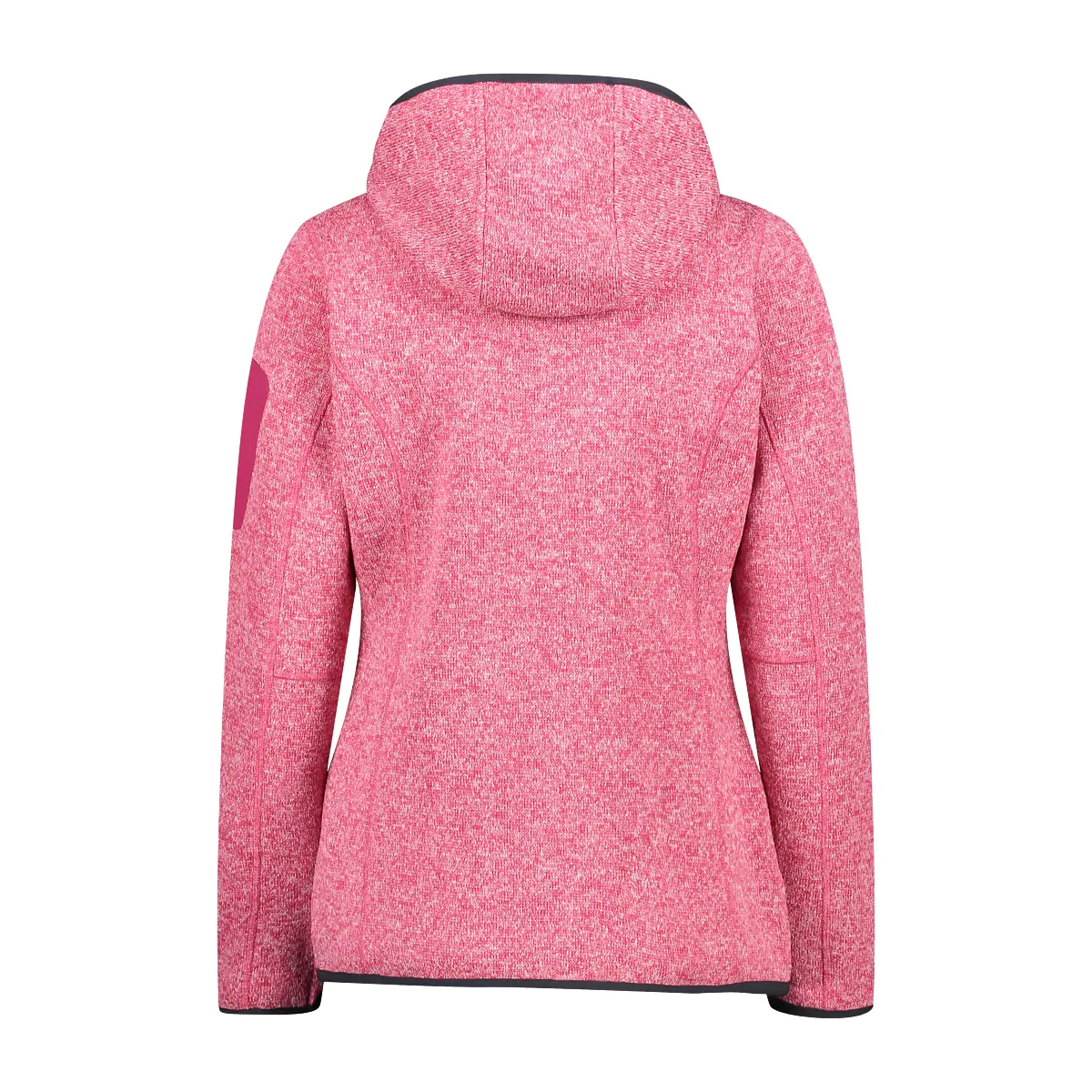 Thick Hooded Sweater Fleece Women CMP Knit-Tech